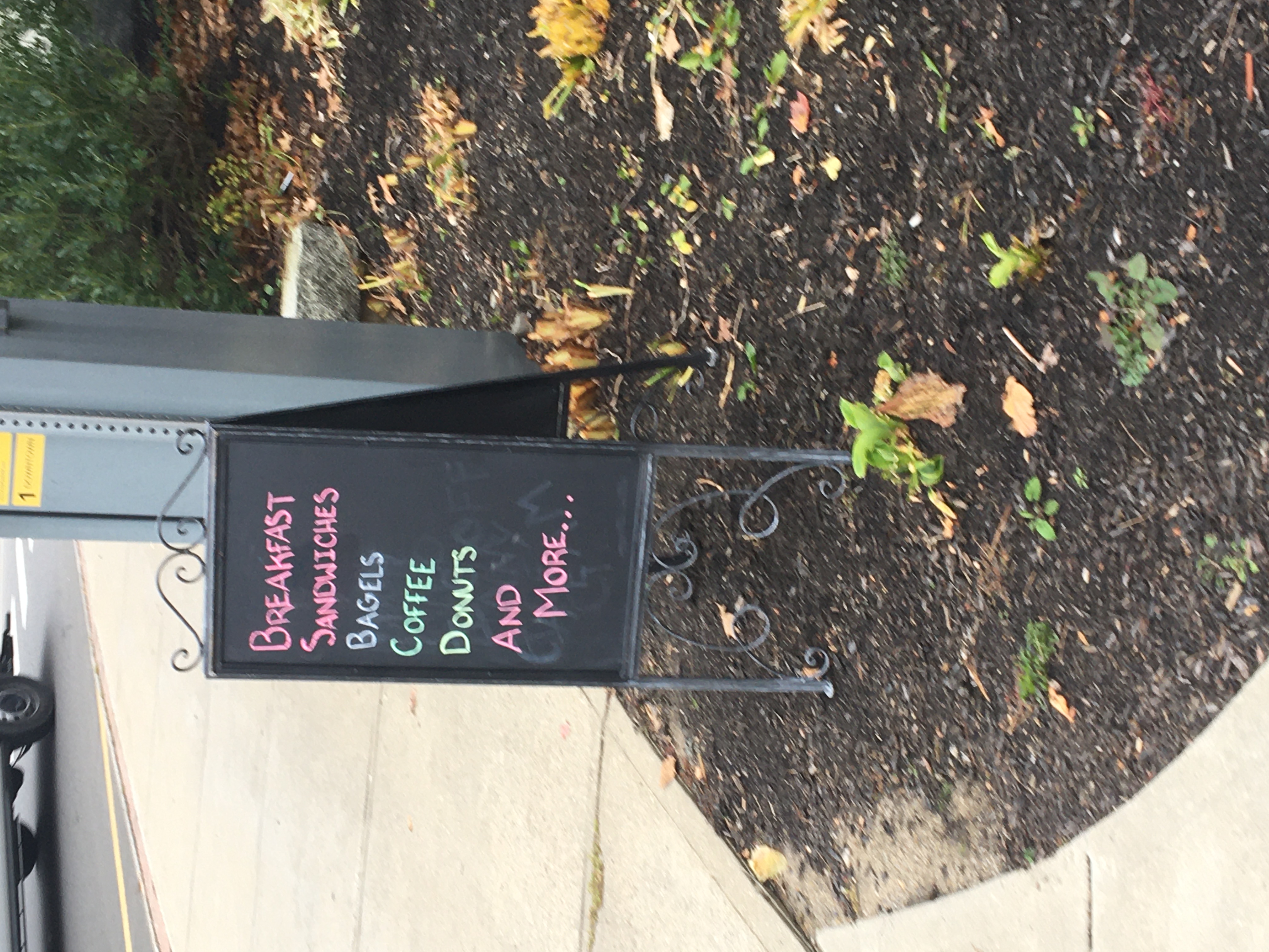 Application for Sandwich Board Signs for The Baker's Corner The Town