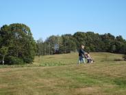 Walking at Wagon Hill Farm, Durham, NH, September 2012