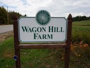 Wagon Hill Farm entrance sign