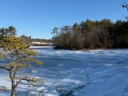 Smith Creek, Durham, NH, January 2025 (Photo credit: Veronique Ludington)