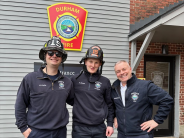 Firefighter Finn Brown Joins Durham Fire Department