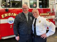 Fire Marshal O'Sullivan Celebrates 20 Years with Durham Fire