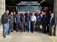 Firefighter LaVigne Celebrates 20 Years with Durham Fire