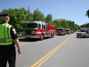 Captain David Holmstock at the 2013 Memorial Day Parade