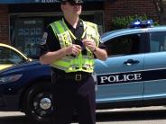 Deputy Chief Rene Kelley at the 2012 Memorial Day Parade