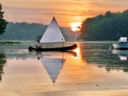 Oyster River in Durham at sunrise