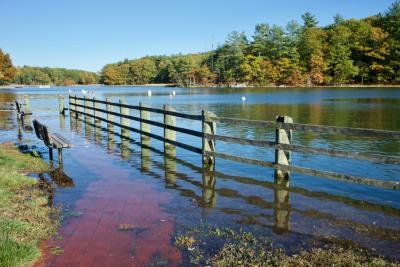 King Tide at Durham Landing October 2016