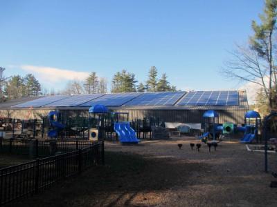 Durham New Hampshire NH solar array skating rink Churchill