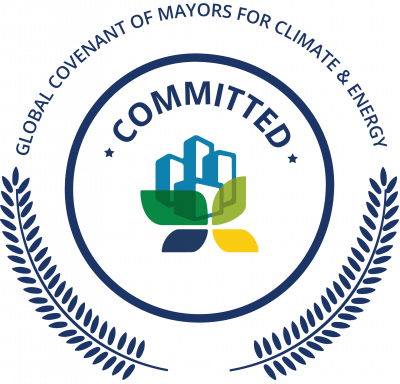 Global Covenant of Mayors Committed Badge