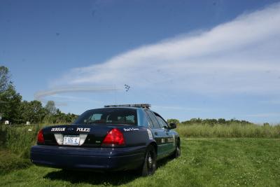 Blue Angels fly over Wagon Hill