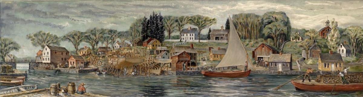 Historic District - John Hatch Painting