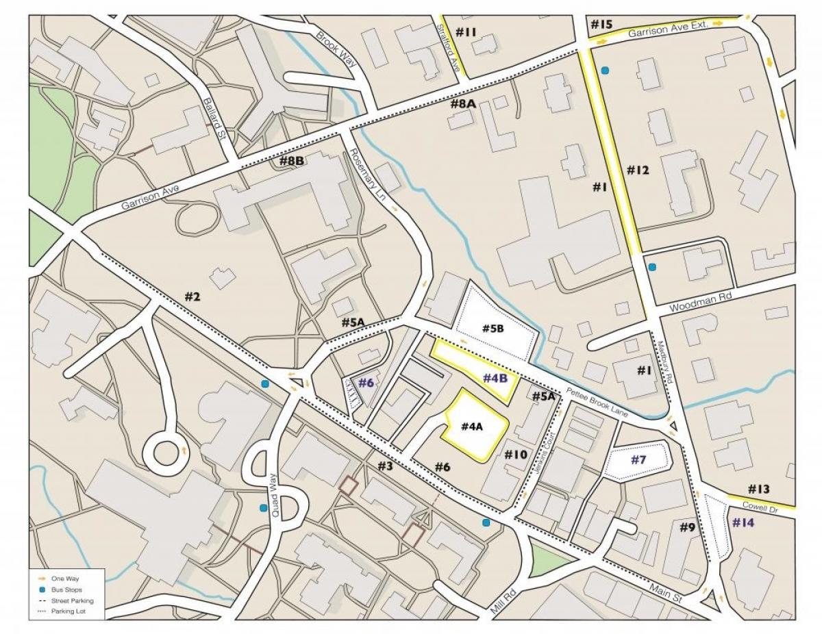 Downtown Parking Permit Map