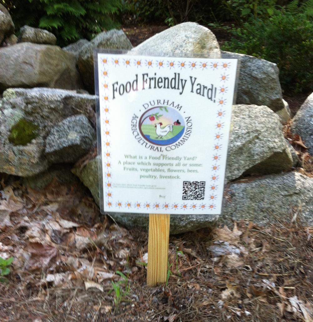 Food Friendly Yards The Town of Durham New Hampshire